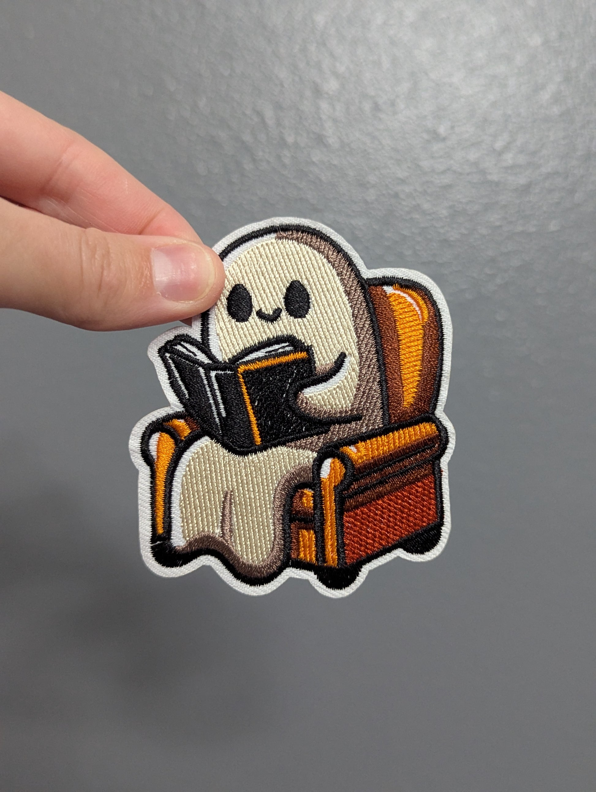 Ghost With Book