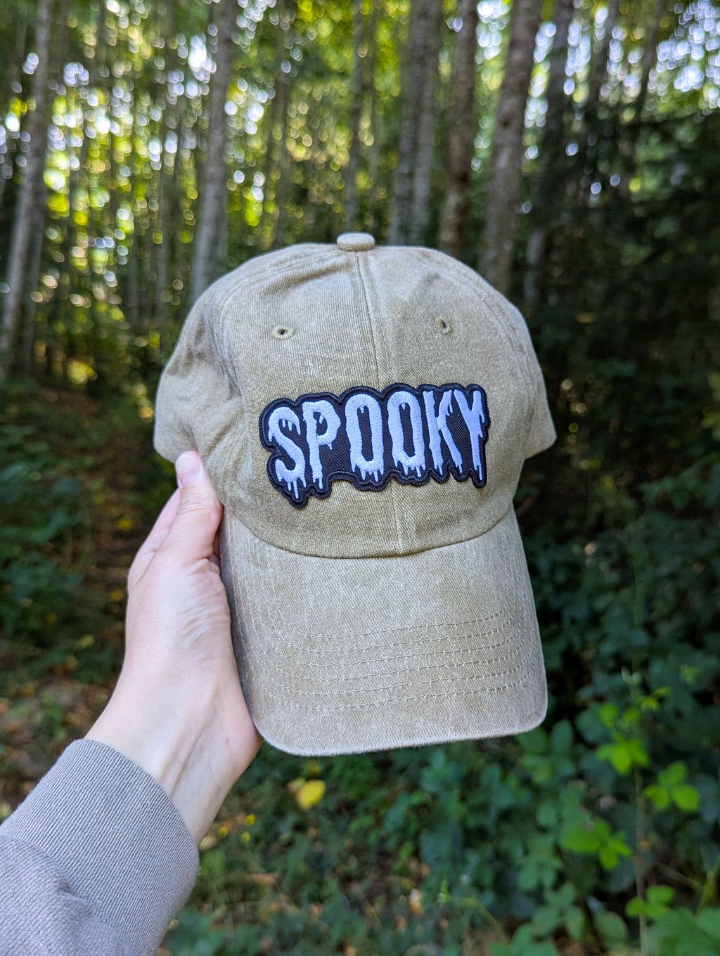 Glow In The Dark Spooky Baseball Cap