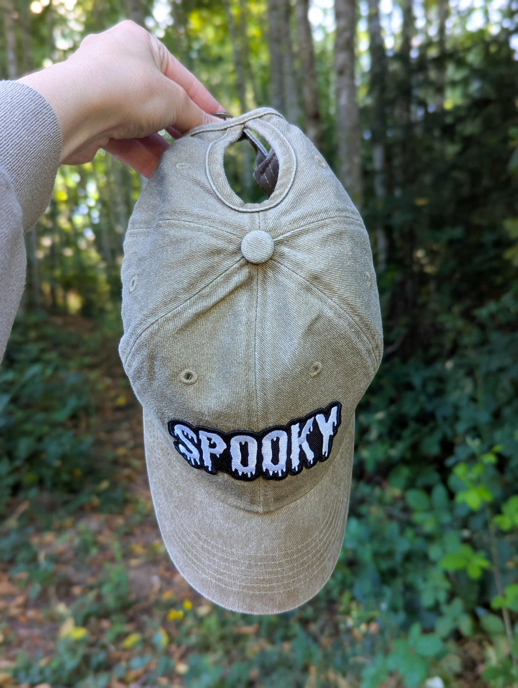 Glow In The Dark Spooky Baseball Cap