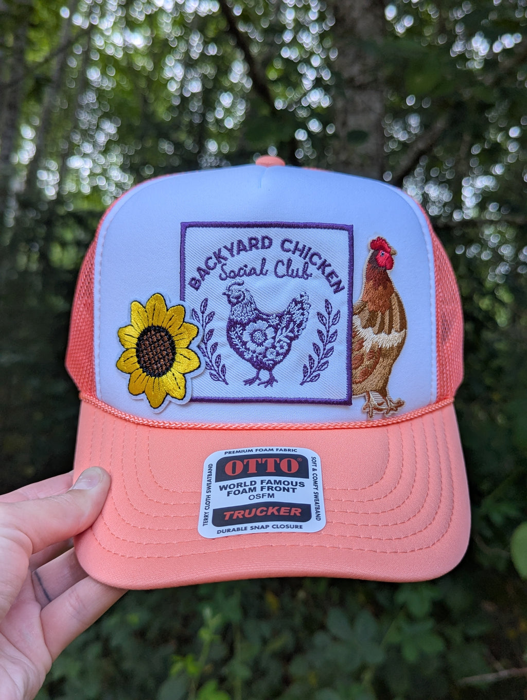 Backyard Chicken Social Club Trucker Hat