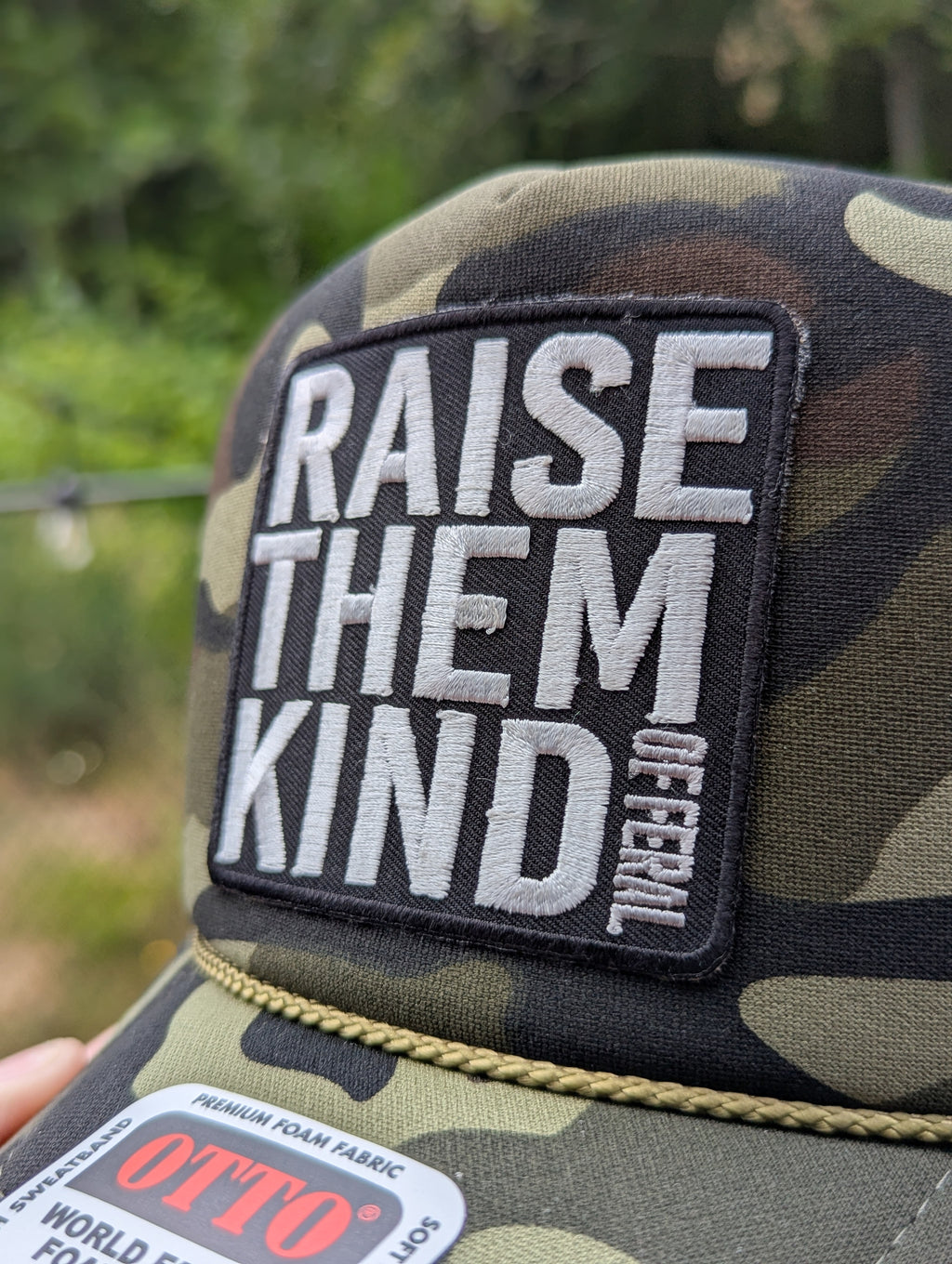 Raise Them Kind.. of Feral Trucker Hat