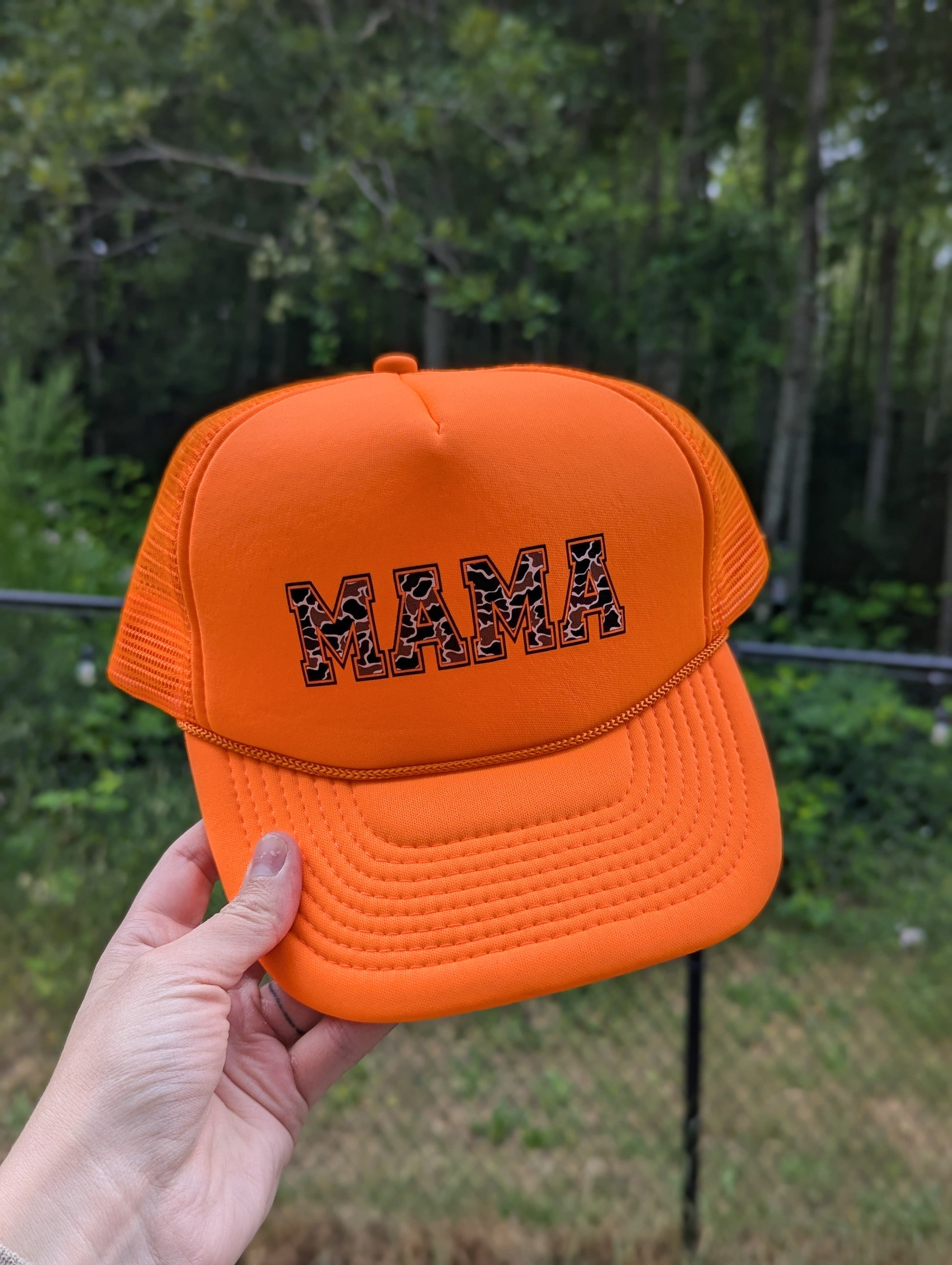 Camo Mama Trucker Hat