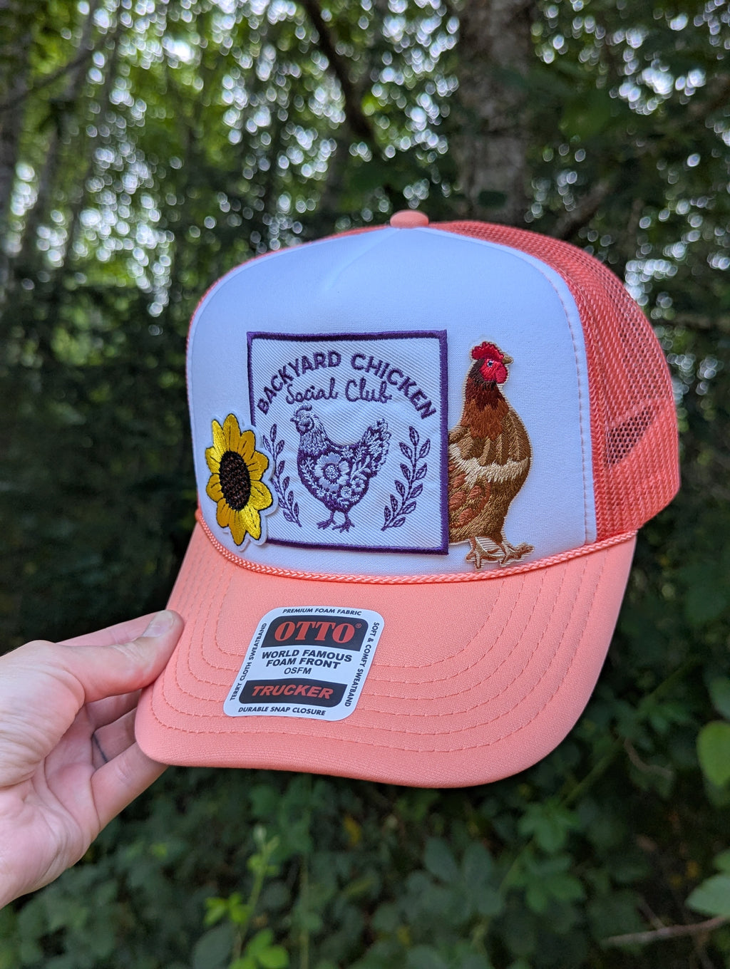 Backyard Chicken Social Club Trucker Hat