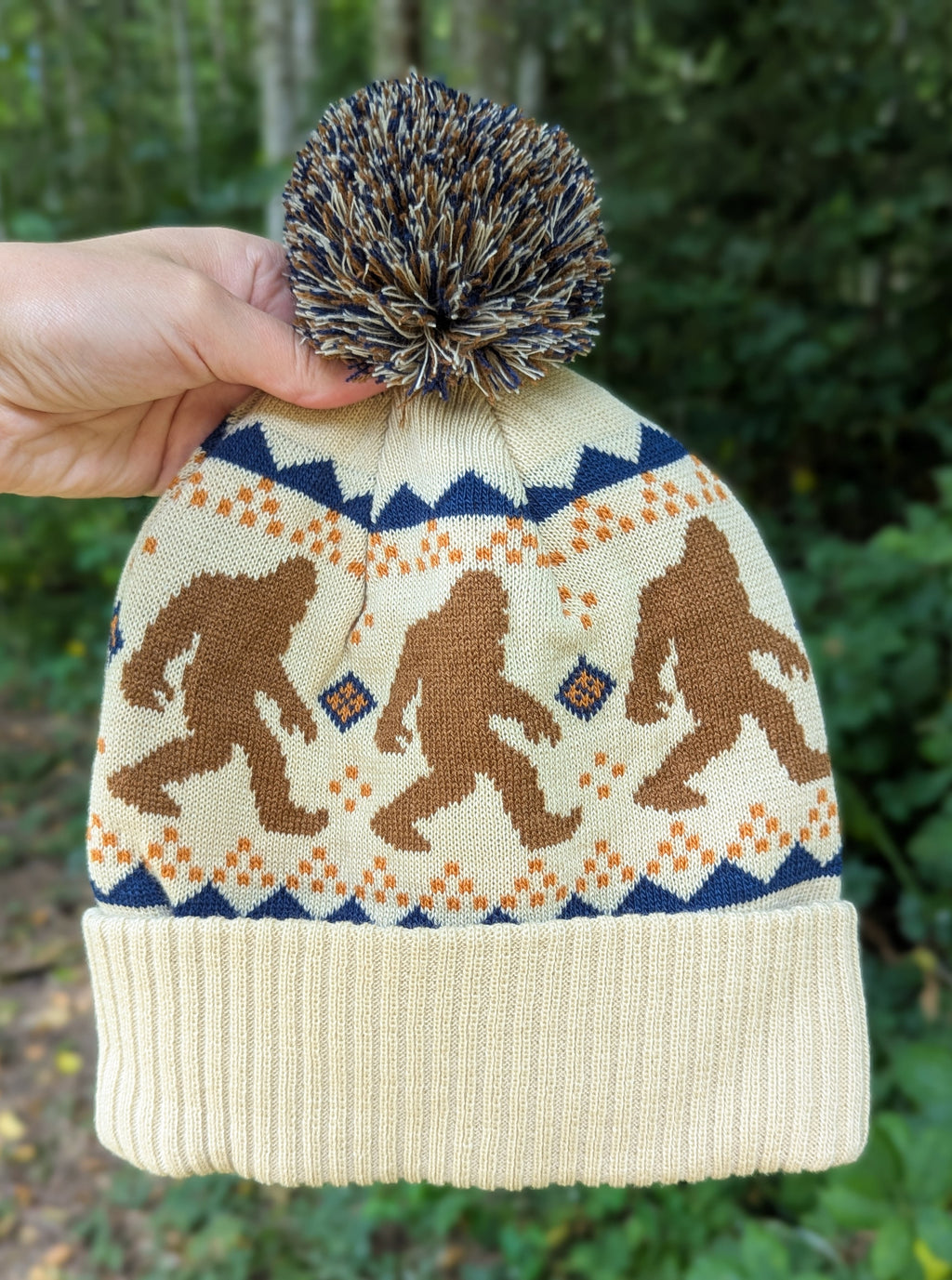 Bigfoot Pom Beanie
