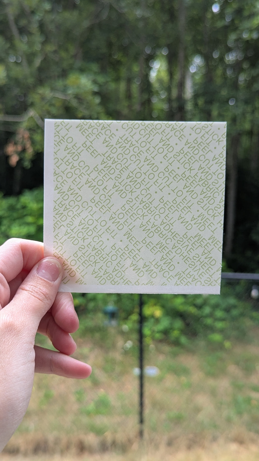 Patch Peel & Stick Adhesive
